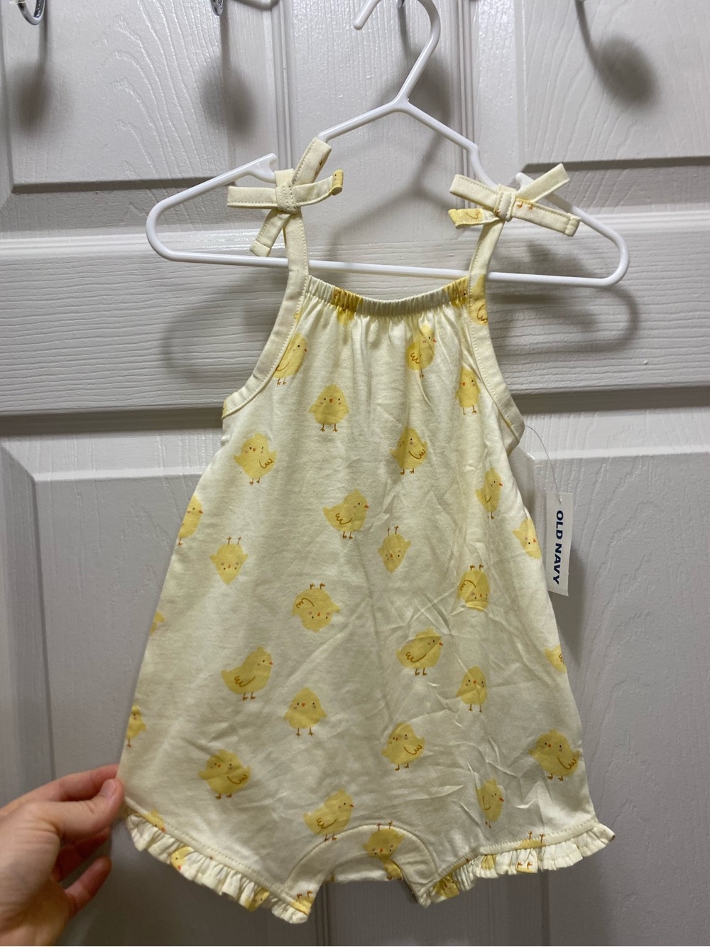 Old Navy Yellow Chick Romper